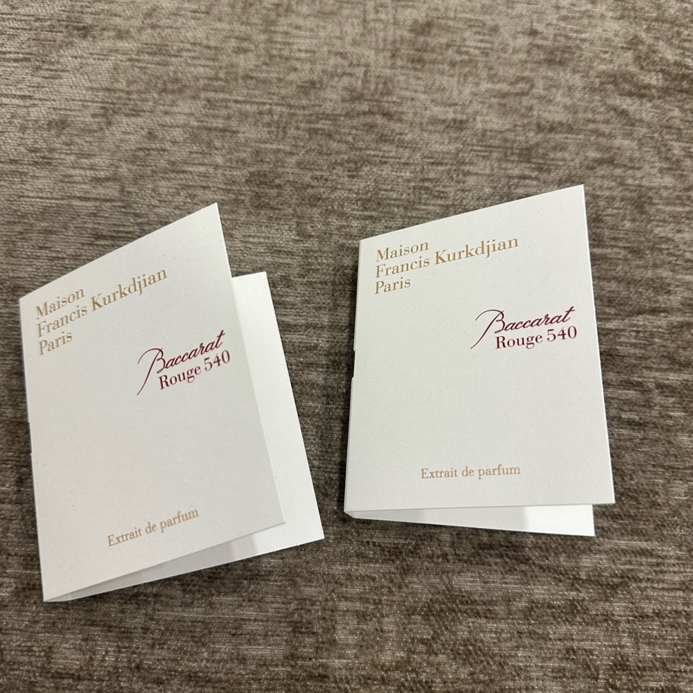 Maison Francis Kurkdjian - Baccarat Rouge 540 Extrait de Parfum Samples